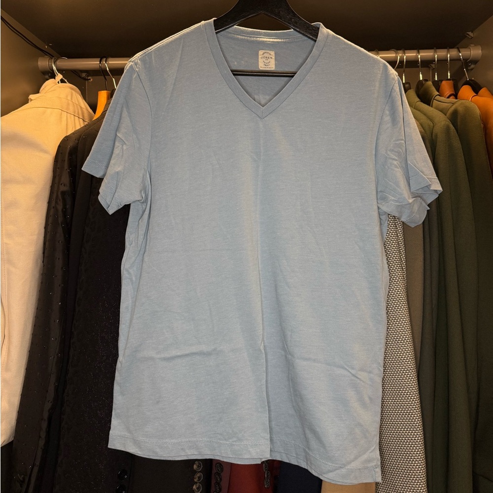 Men’s J. Crew Broken-In 100% Cotton Short-Sleeved T-Shirt